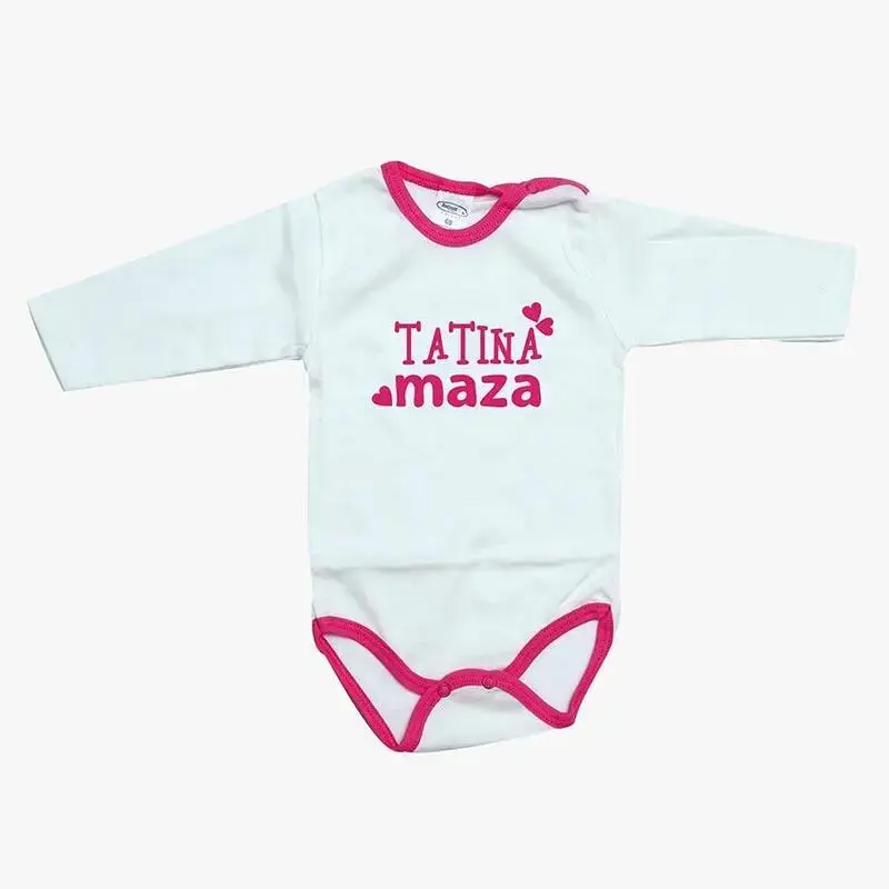 Smešni bebi bodi sa natpisom, savršen poklon, brza izrada i DTF štampa.