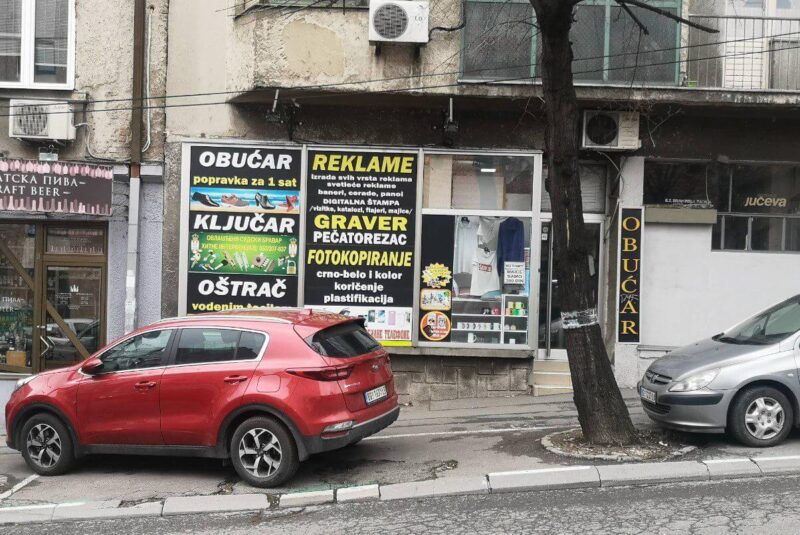 digitalna štampa - radnja Kontakt Grafika NSB Beograd