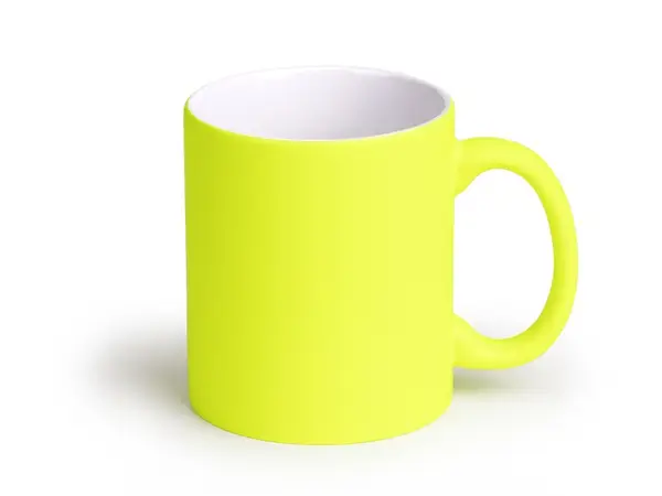 Štampa na Fluorescentne Šolje boja-neon-zuta
