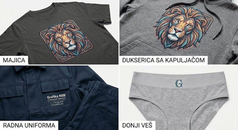 STAMPA DTF NA GARDEROBI